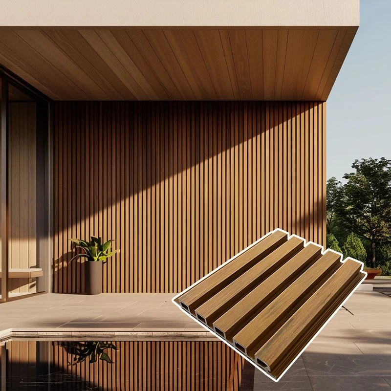 Eco-friendly Outdoor Wpc Wall Panel