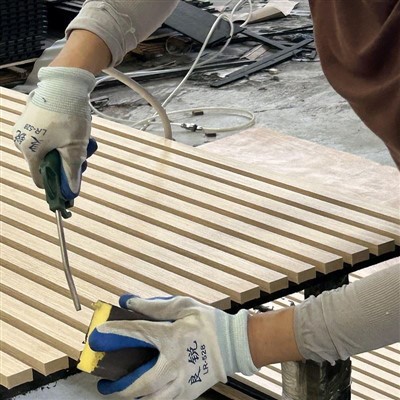 Amsugno Sain Panel Acwstig MDF